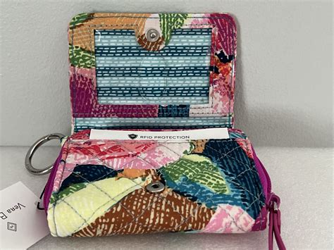 lighten up rfid card case in superbloom sketch|Vera Bradley Lighten Up RFID Card Case .